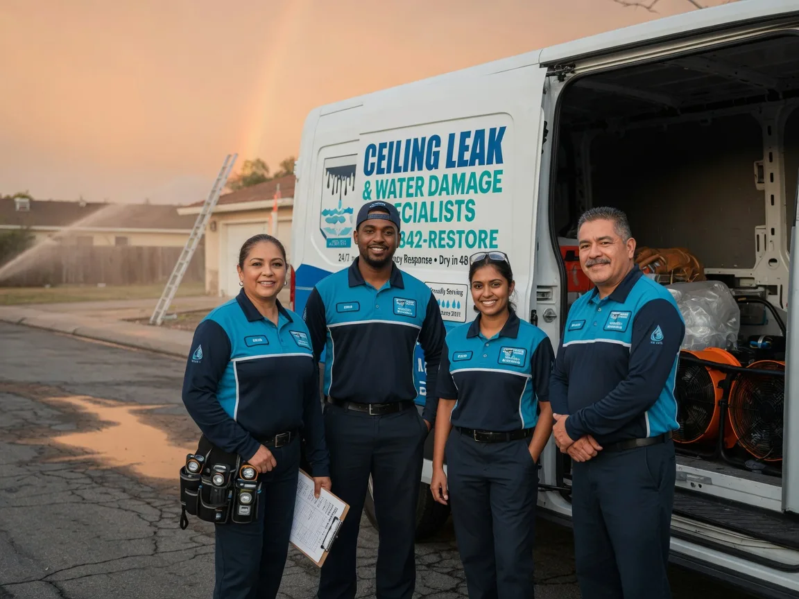 Ceiling Leak Cleanup company in Dilley, TX